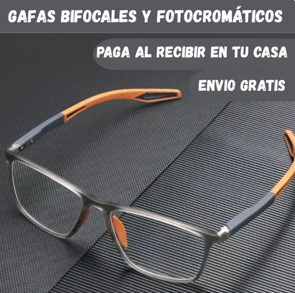 Gafas bifocales fotocromáticas inteligentes