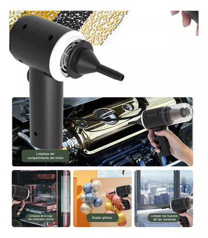 Aspiradora de Mano con Accesorios para Cada Rincón